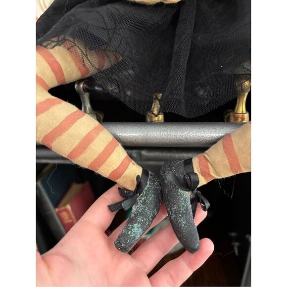 Joe Spencer Colette Pumpkin Girl Doll Gathered Traditions Halloween Fall - Picture 5 of 8